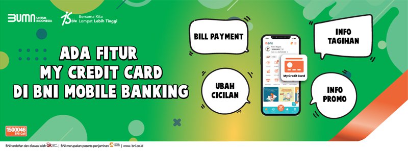 My Credit Card BNI Mobile Banking